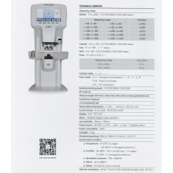 Dioptromierz cyfrowy LM860